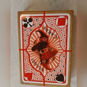 Harry Potter Wizard Playing Cards - Red and Black